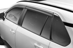 Husky Liners - Husky Liners 2884056 LoPro 4Pc Ventvisor Deflector Smoke w/Chrome Trim Outside - Image 2