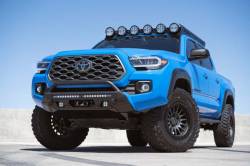 Rago Fabrication - Rago Fabrication F6804022001NA Front Center Winch Bumper for 16-23 Tacoma - Image 2