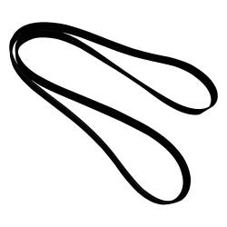 Crown Automotive Jeep Replacement - Crown 5184646AC Accessory Drive Belt for Dodge Durango/Jeep Grand Cherokee - Image 2