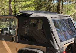 Rampage - Rampage 139535 Trailview Frameless Soft Top Blk Diamond for 97-06 Wrangler TJ - Image 5