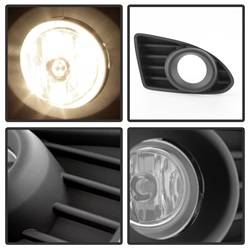 Spyder Auto - Spyder Auto 5077868 Halogen Fog Lights Black/Clear for 12-13 Scion IQ - Image 2
