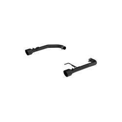 MBRP Exhaust - MBRP Exhaust S7247BLK Blk 2.5" Axle-Back Dual Exit w/o Muffler 15-26 Mustang - Image 1
