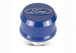 Ford Performance Parts - Ford Performance 302-436 Slant Edge Breather Blue w/Ford Logo - Image 4