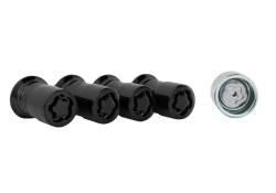 Ford Performance Parts - Ford Performance M-1A043-A Wheel Black Security Lug Nut Kit M14 x 1.5 Thread 4Pc - Image 2
