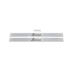 Scott Drake - Scott Drake C6TZ-6513208-B 66-77 Ford Bronco Door Sill Plate Set - Image 1