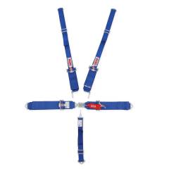 Simpson Safety - Simpson Safety 29063BLH 55" Latch/Link 5-Point Safety Harness-Blue - Image 1