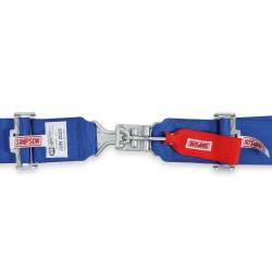 Simpson Safety - Simpson Safety 29063BLH 55" Latch/Link 5-Point Safety Harness-Blue - Image 7