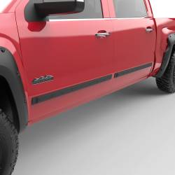 EGR - EGR 993474 Bolt-On Look Body Side Moldings-Black 4pc for GM/Ford Crew - Image 3