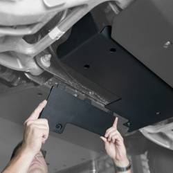 IAG Performance - IAG Performance IAG-BDY-F2316 Rock Armor Engine Skid Plate w/Oil Pan Access - Image 2