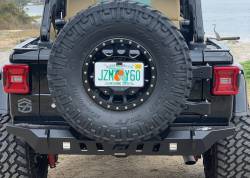 Motobilt - Motobilt MB1092 Rear Bumper Crusher w/Light Mounts for 18+ Jeep Wrangler JL - Image 17