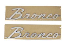 Ford Performance Parts - Ford Performance M-1447-BSS 21-25 "Bronco" Script Emblem Kit-Silver - Image 3