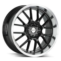 Shift - Shift Wheels CRANK 18x8.5 4x100/4.5 30mm Black/Polished H28840030BP - Image 1