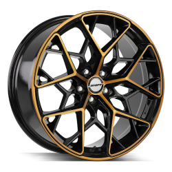 Shift - Shift Wheels H35052035BMBZ PISTON 20x8.5 5x120 35mm Black/Machined Bronze - Image 1