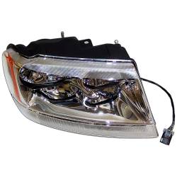 Crown Automotive Jeep Replacement - Crown 55155552AD Right Headlight Assembly for 99-04 Jeep Grand Cherokee WJ - Image 2