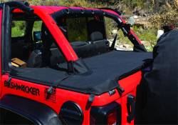 Rampage - Rampage 741036 Tonneau Cover w/Tailgate Bar for 18+ Jeep Wrangler JL - Image 8