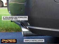 Pypes Performance Exhaust - Pypes SFM60MS T304 Pype Bomb Exhaust System for 05-10 Ford Mustang V8 4.6L - Image 6