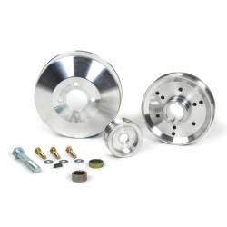 BBK Performance Parts - BBK Performance 3 Piece Underdrive Pulley Kit 96-01 Mustang GT/Cobra 1555 - Image 4