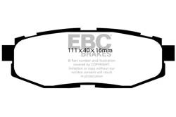 EBC Brakes - EBC Brakes S20K1850 S20 Kits Ultimax & Plain Rotors for 10-14 Legacy/Outback - Image 2