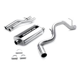 MagnaFlow Exhaust Products - MagnaFlow 15701 Street Series Stainless Straight-Through Cat-Back System - Image 1