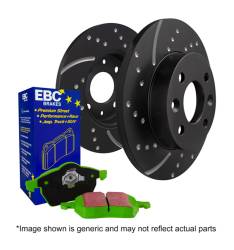 EBC Brakes - EBC Brakes S10KF1703 S10 Kits Greenstuff 2000 & GD Rotors for 15 Cooper - Image 3