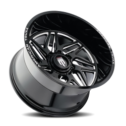 American Truxx - American Truxx AT1917 Goliath 20x10 6x5.5 6x135 -24mm Black/Milled AT1917-2137M - Image 2