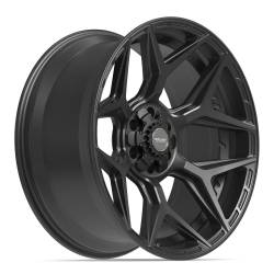 4PLAY - 4PLAY Wheels 4P06-22100-6D55-18B1 4P06 22x10 6x5.5/135 -18mm Satin Black - Image 3