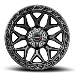 Vortek - Vortek Wheel 504201057-18GB VRD-504 20x10 6x135/5.5 -18mm Gloss Black - Image 1
