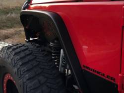 Motobilt - Motobilt MB1075-2 Crusher 2" Front Fenders for 07-18 Jeep Wrangler JK/JKU - Image 7