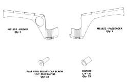 Motobilt - Motobilt MB1152 Rear Corner Armor for 18+ Jeep Wrangler JL 4DR - Image 9