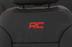 Rough Country Suspension Systems - Rough Country 91071L Front/Rear Black Seat Covers 19-26 Silverado/Sierra Crew - Image 3