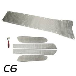 Design Engineering - Design Engineering 50532 Trans Tunnel Heat Shield 5pc Complete Kit C6 Corvette - Image 1