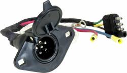 Hopkins Towing Solution - Hopkins Towing Solution 47155 4-Flat To 6-Round Connector - Image 3