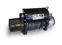 DV8 Offroad - DV8 Offroad WB12SR 12000 Lbs. Winch w/Synthetic Rope - Image 1