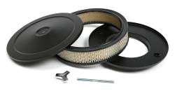 Trans-Dapt Performance - Trans-Dapt 8641 Black Air Cleaner Muscle Car Style 10" Diameter 2.125" Tall - Image 1