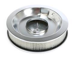 Trans-Dapt Performance - Trans-Dapt 6700 14" x 3" Aluminum Round Air Cleaner Pinstripe Ball Milling - Image 2