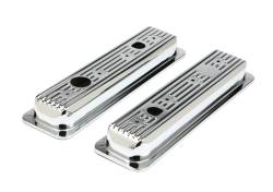 Trans-Dapt Performance - Trans-Dapt 9460 Chrome Plated Steel Valve Cover Chevy 5.0/5.7L Not LT1 - Image 1
