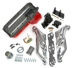 Trans-Dapt Performance - Trans-Dapt 99064 Engine Swap Kit HTC Coated Headers Factory Chevy V8 2WD S10/15 - Image 1
