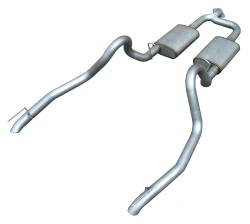 Pypes Performance Exhaust - Pypes SFM50 Street Pro Cat-Back Exhaust System for 98-04 Ford Mustang V6 - Image 1