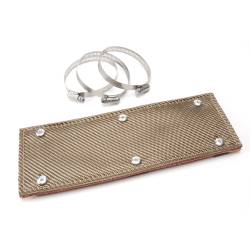 Design Engineering - Design Engineering 10450 Titanium Pipe Shield 6" x 12" - Image 1
