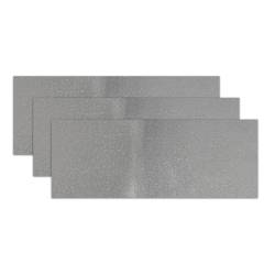 Design Engineering - Design Engineering 10740 Oil Filter Heat Shield 3.5-4.5" x 4" 3-pack - Image 1