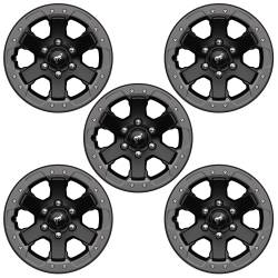 Ford Performance Parts - Ford Performance M-1007K-DC178B 17x8 Bead Lock Capable Badlands Wheel Kit Bronco - Image 1