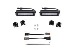Diode Dynamics - Diode Dynamics DD7418 SS6 LED Fog Light Kit White Wide for 22+ Toyota Tundra - Image 1