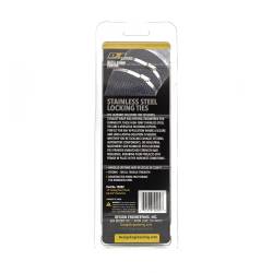 Design Engineering - Design Engineering 10202 Stainless Steel Locking Ties 14" Qty 4 Per Pack - Image 2