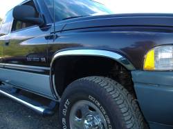 APS - APS FT04O-RAM94L Stainless Steel 2" Fender Lip Trim for 94-01 RAM Trucks - Image 2