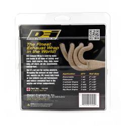 Design Engineering - Design Engineering 10102 Exhaust Wrap Tan 2" x 50' - Image 2
