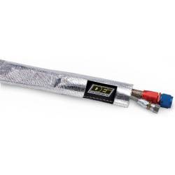 Design Engineering - Design Engineering 10403 Heat Sheath 0.75" x 36" Aluminized Sleeving Sewn - Image 1