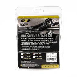Design Engineering - Design Engineering 10473 Fire Sleeve & Tape Kit 0.75" ID x 36" - Image 2
