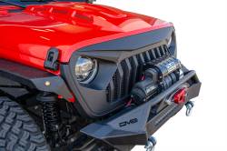 DV8 Offroad - DV8 GRJL-01 Replacement Black Grille for 18+ Jeep Wrangler JL & Gladiator - Image 2