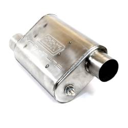 BBK Performance Parts - BBK Performance 2.5" Offset/Offset Varitune Muffler Stainless 31015 - Image 2