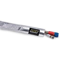 Design Engineering - Design Engineering 10418 Heat Sheath 0.5" x 36" Aluminized Sleeving Sewn - Image 1